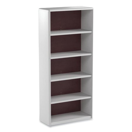 SAFCO ValueMate Economy Bookcase, Five-Shelf, 31.75w x 13.5d x 67h, Gray 7173GR